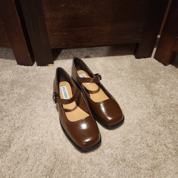 Steve Madden Shoes - Steve Madden Chocolate Mary Jane Loafers